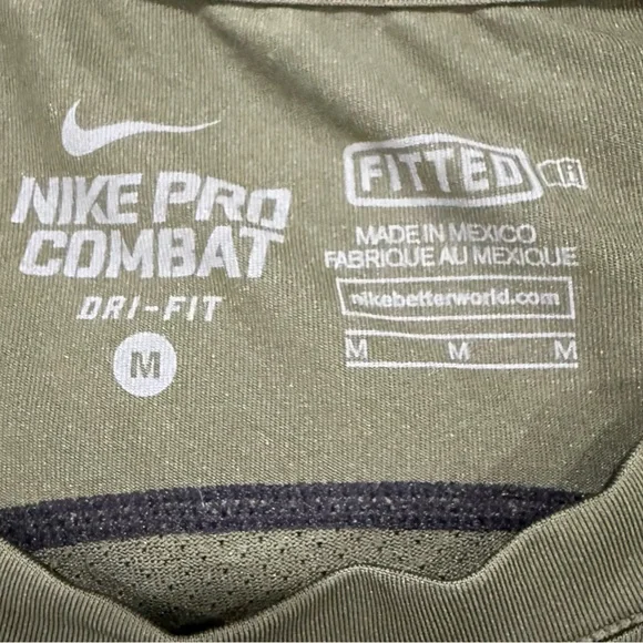 Nike Dark Green and Black Long Sleeve Top - Picture 4 of 4